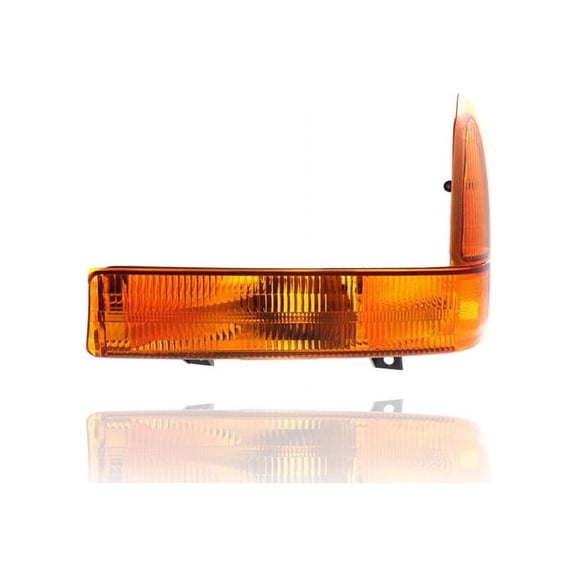 Turn Signal - Parking Light - Compatible/Replacement for '99-01 Ford Super Duty, 00-01 Excursion - Amber - Left Hand - Driver - XC3Z13201BA CAPA