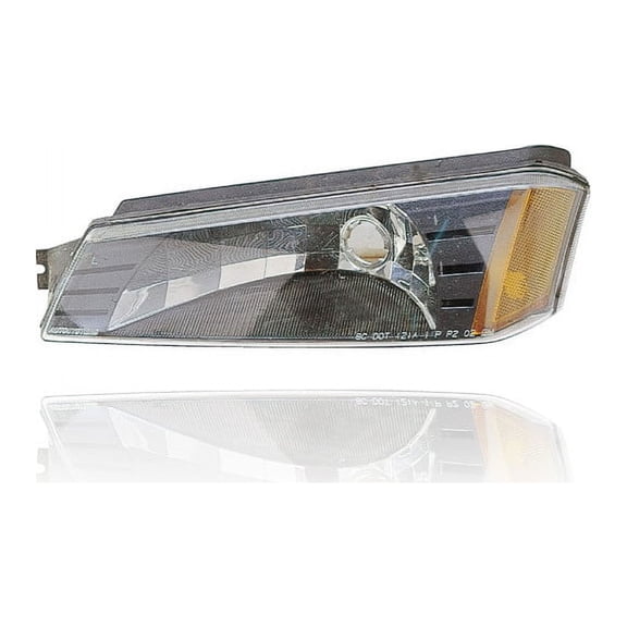 Turn Signal - Parking - Side Marker Light - Eagle Eye Compatible/Replacement for '02-06 Chevrolet Avalanche - Body Cladding/Plastic Bumper Model - Left Hand - Driver - 15077336