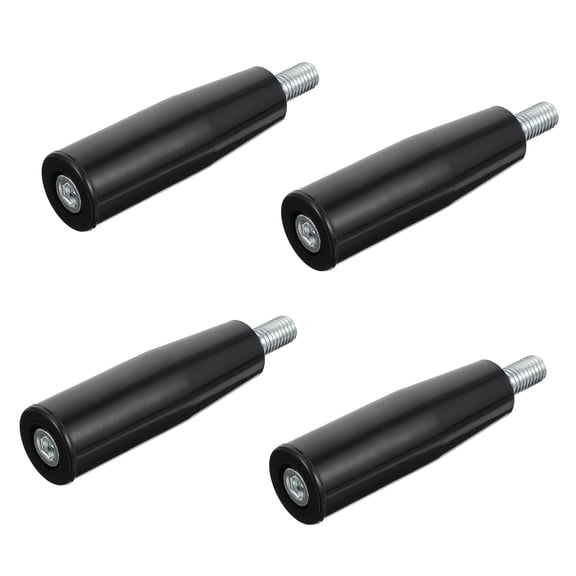 Turn The Handle Threaded Crank Rotating Clamping Handles Screw Knobs Lathe Metal Bakelite 12 Pcs