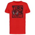 thumbnail image 1 of Turn Up The Volume Graphic Tee Men's -Image by Shutterstock, 1 of 1