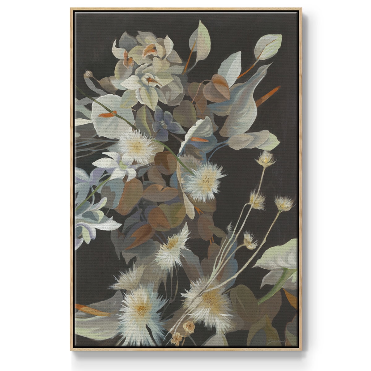 Turn a New Leaf Framed Premium Gallery Wrapped Canvas - Ready to Hang
