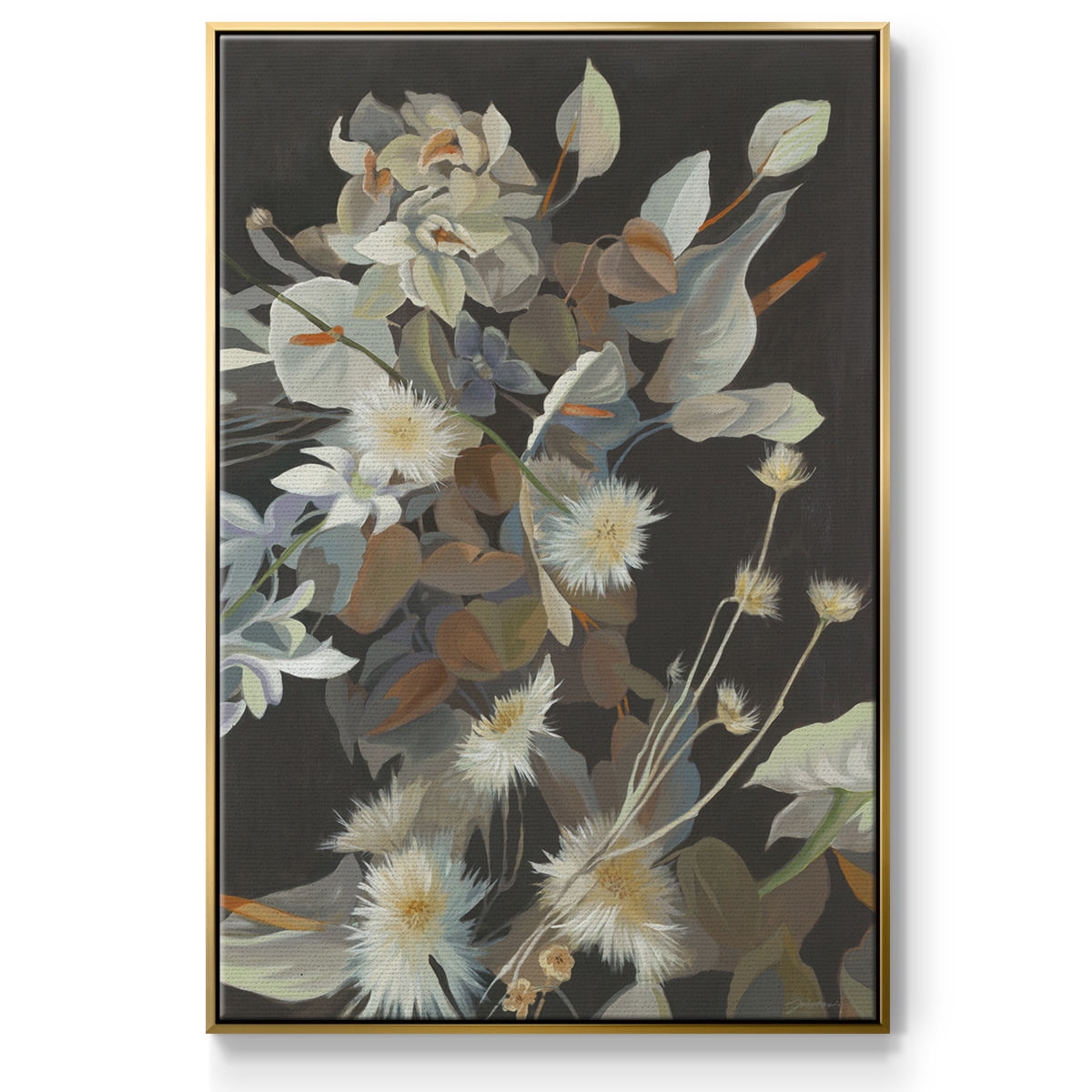 Turn a New Leaf Framed Premium Gallery Wrapped Canvas - Ready to Hang