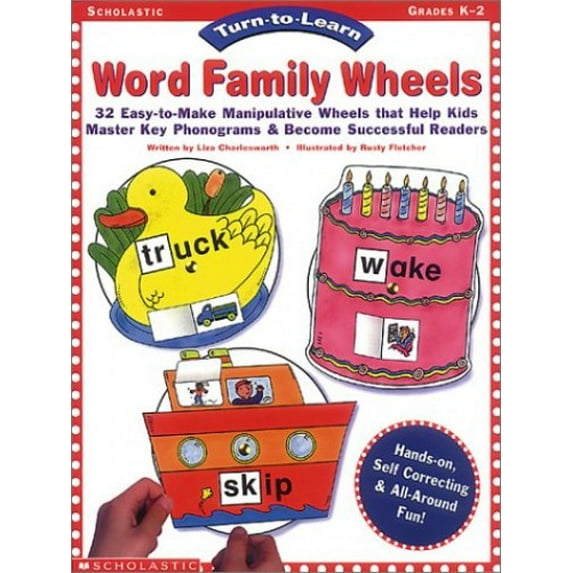 Pre-Owned Turn-to-Learn: Word Family Wheels (Grades PreK-2) (Paperback) 0590643762 9780590643764