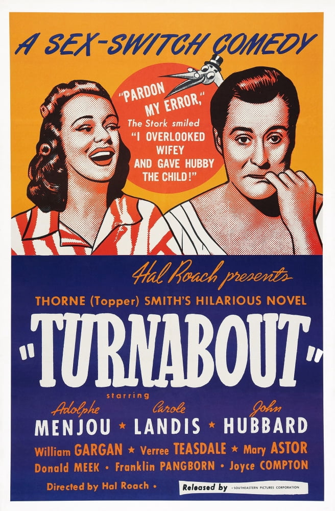 Turnabout U Canvas Art - (24 x 36)