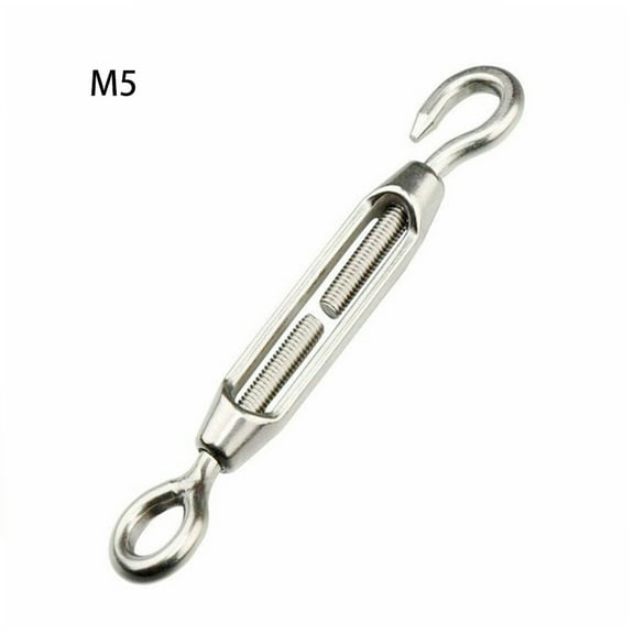 Turnbuckle Adjust Chain Rigging Hook & Eye Wire Rope Tension Device Line