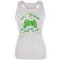 thumbnail image 1 of Turned Off My Game For This Juniors Soft Tank Top White LG, 1 of 1