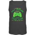 thumbnail image 1 of Turned Off My Game For This Mens Tank Top Charcoal LG, 1 of 1