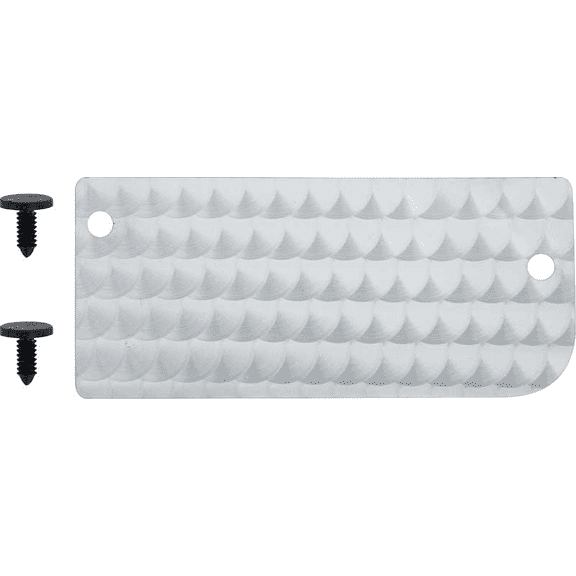 Turned Swirl Silver Dash Metal Filler Plate for 1970-1981 Firebird/Trans AM