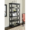 thumbnail image 1 of Turner 5-Tier Standard Bookshelf, Black, 1 of 11