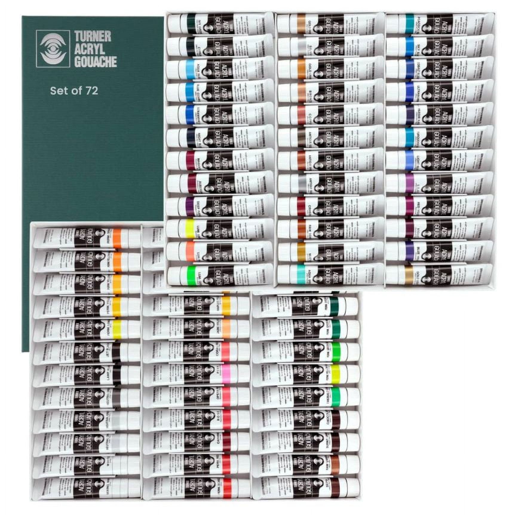 Turner Acrylic Paint Set Artist Acryl Gouache Super Concentrated