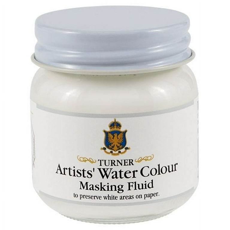 Turner Color Watercolor Masking Fluid - Drawing Gum for Watercolor  Painting, & Art Projects – Art Supplies - 40 ml Jar