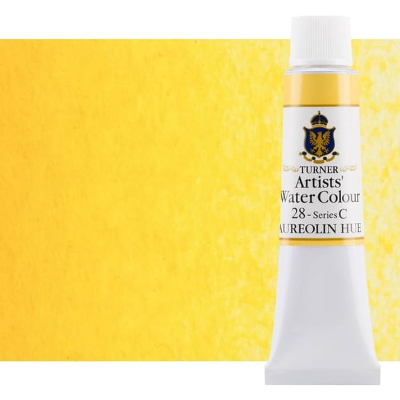 Turner Concentrated Professional Artists' Watercolor Paint 15ml Tube - Aureolin Hue