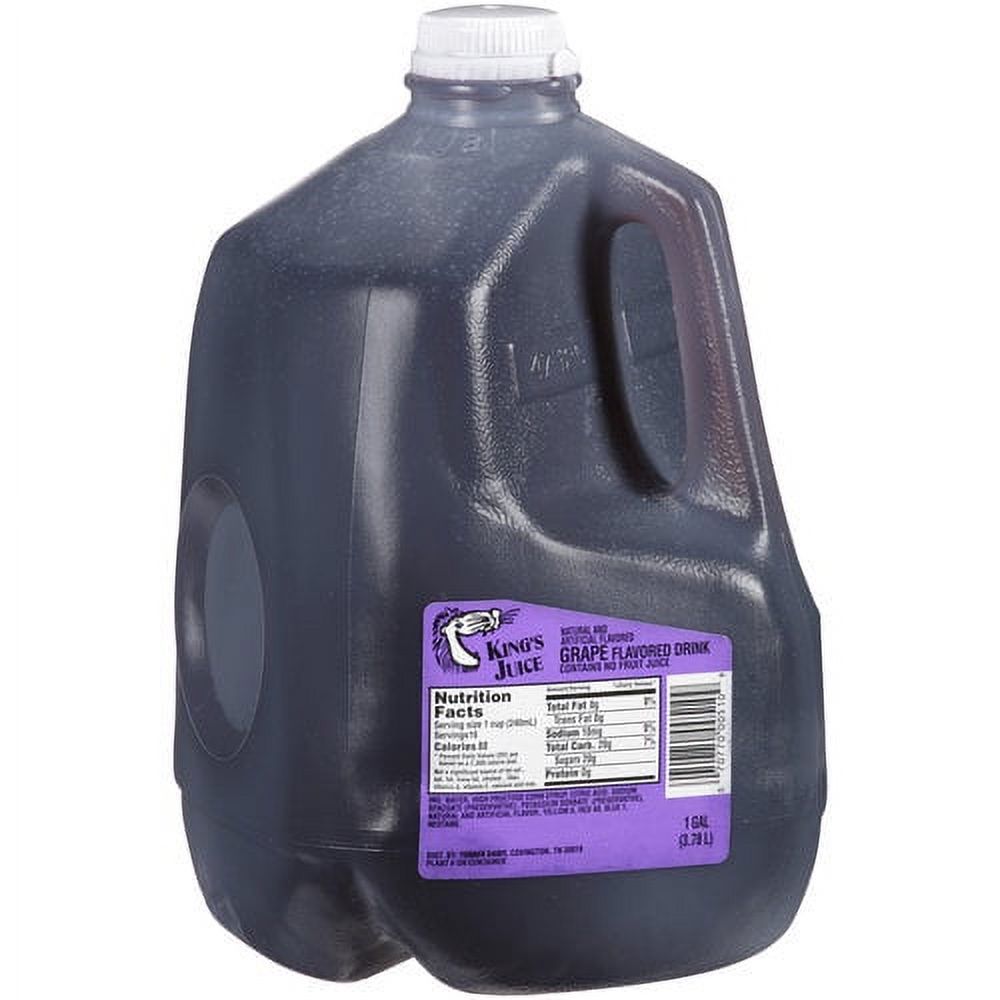 Turner King's Juice Grape Flavored Drink, 1 gal