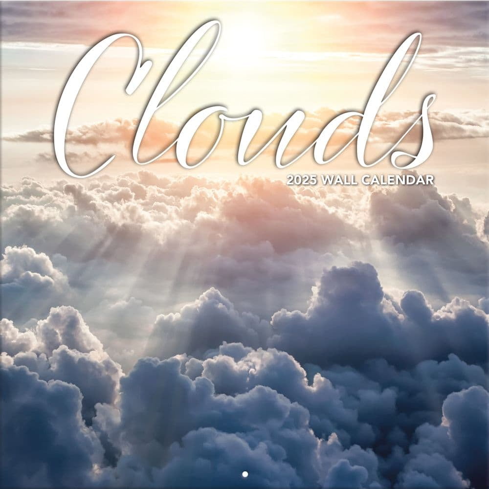 Turner Licensing, Clouds 2025 Wall Calendar