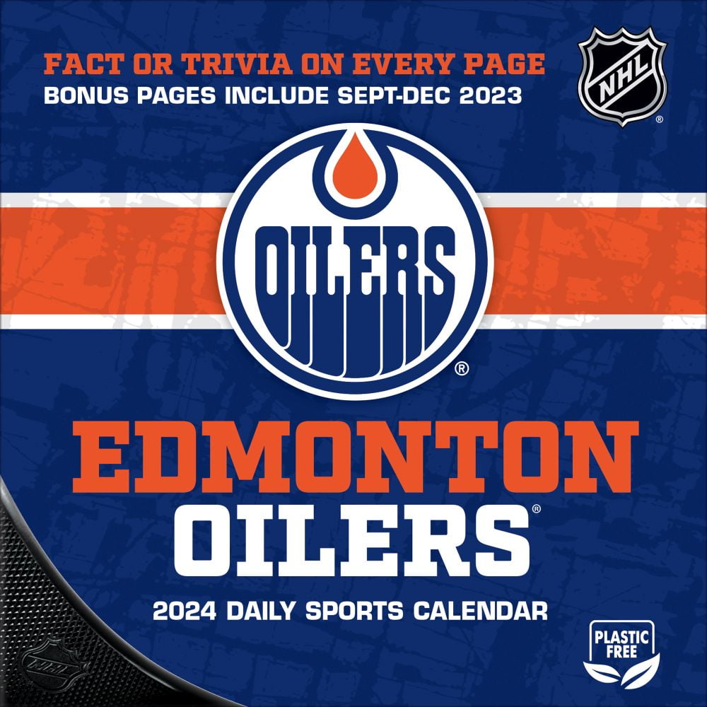 Turner Licensing, Edmonton Oilers 2024 Desk Calendar