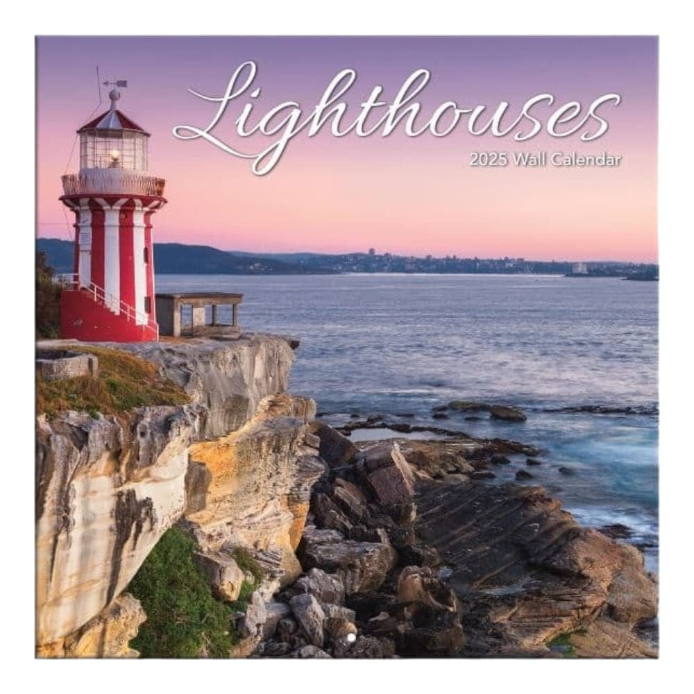 Turner Licensing, Lighthouses Photo 2025 Mini Wall Calendar