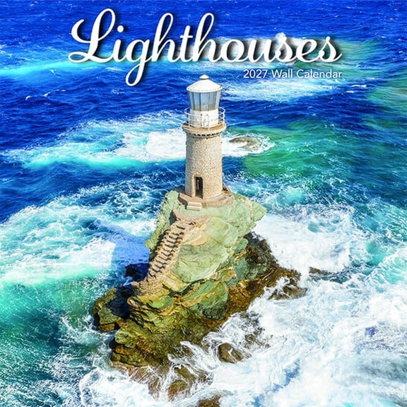 Turner Licensing, Lighthouses Photo 2027 Mini Wall Calendar