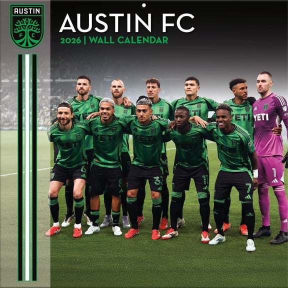 Turner Licensing, MLS Austin FC 2026 Wall Calendar