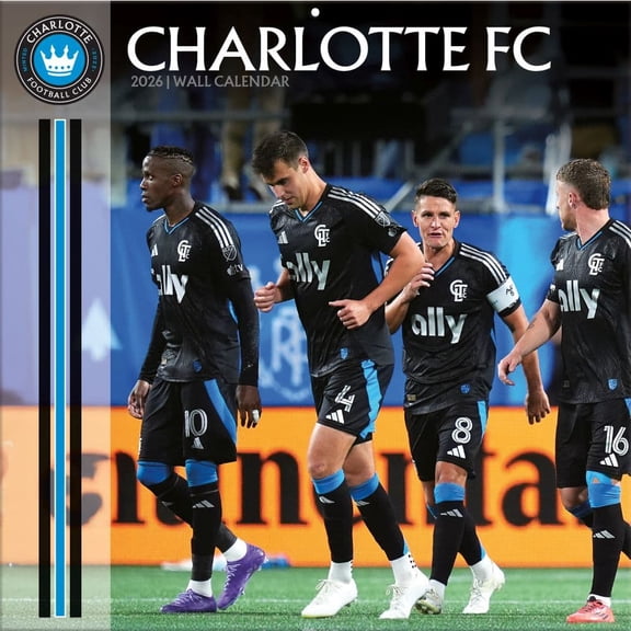 Turner Licensing, MLS Charlotte FC 2026 Wall Calendar