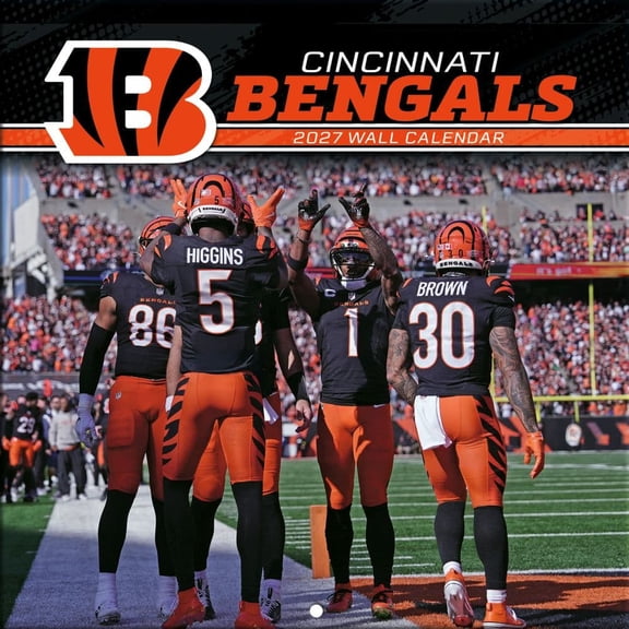 Turner Licensing, NFL Cincinnati Bengals 2027 Mini Wall Calendar