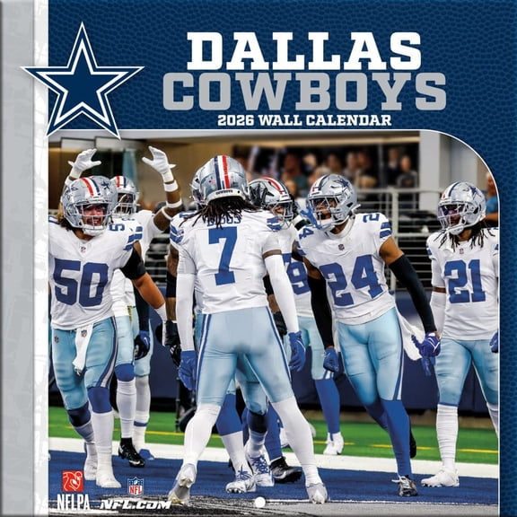 Turner Licensing, NFL Dallas Cowboys 2026 Mini Wall Calendar