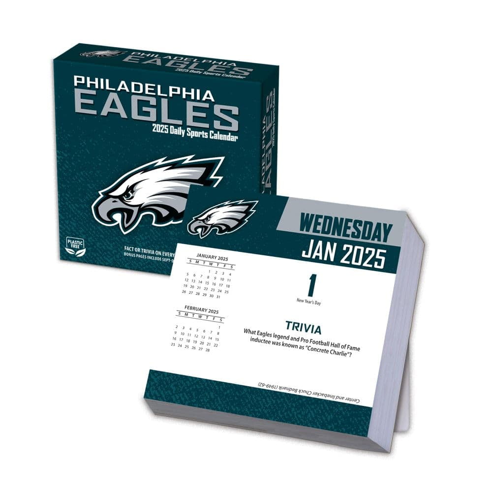 Turner Licensing, NFL Philadelphia Eagles 2025 Desk Calendar