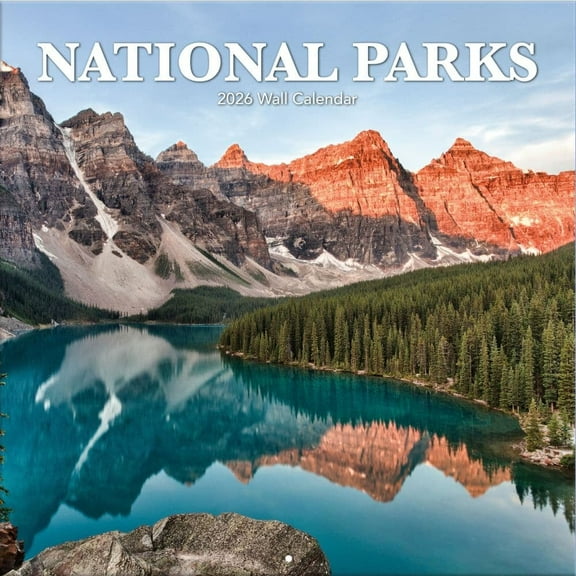 Turner Licensing, National Parks 2026 Wall Calendar, 12'' X 12'', 12-Month Calendar with Stapled Binding
