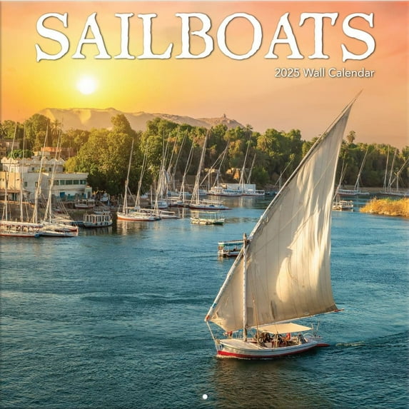 Turner Licensing, Sailboats 2025 Wall Calendar