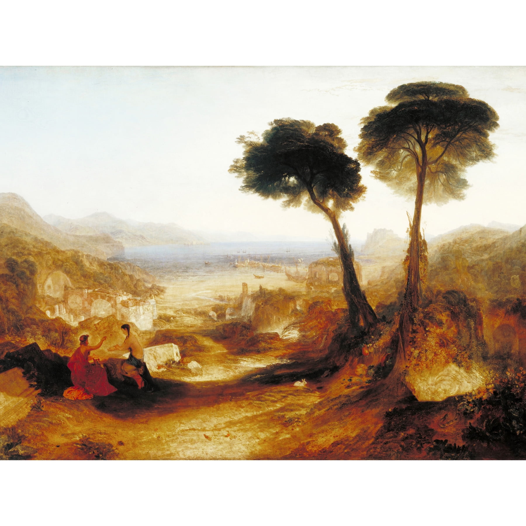 Turner The Bay Of Baiae With Apollo And The Sibyl Extra Large Art Print ...