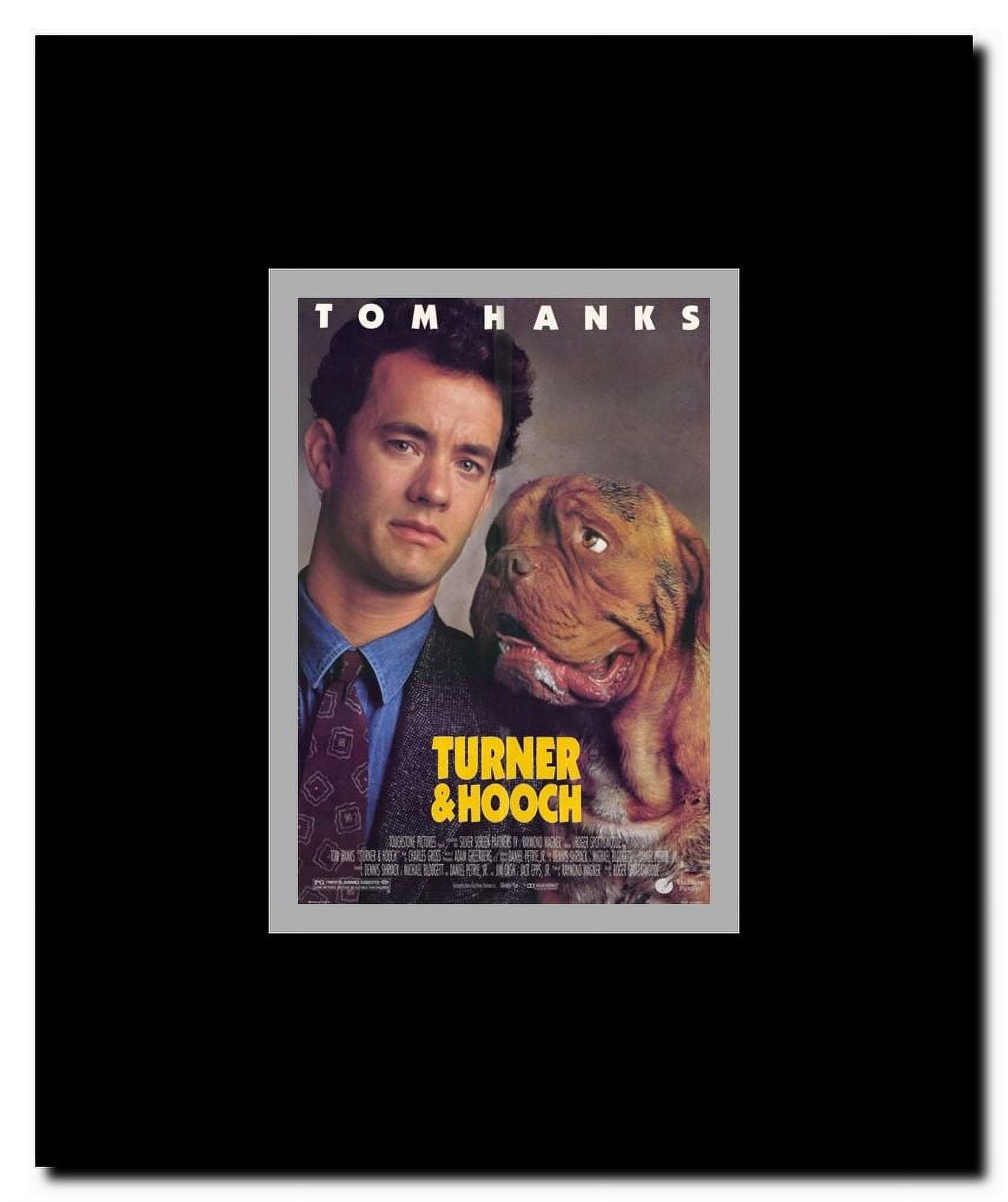 Turner and Hooch Framed Movie Poster