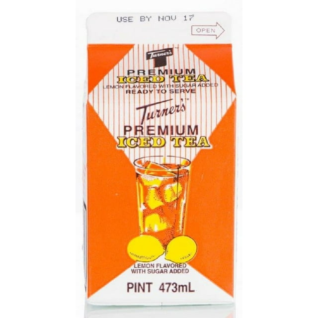 Turner's Premium Iced Tea, 16 oz