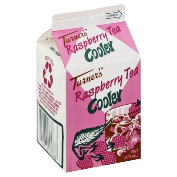 Turner's Raspberry Tea Cooler Paper Pint