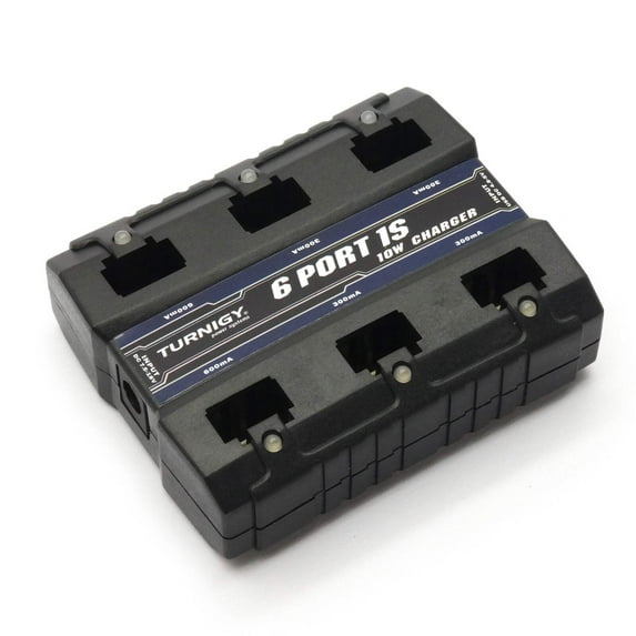 Turnigy 6 Port 1S LiPo Charger 10W 3.7V Nine Eagles Walkera E-Flight Compatible