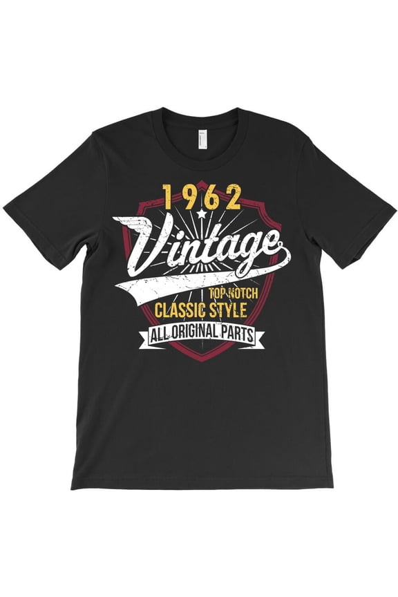 Turning 60 Birthday Funny 1962 Themed Gift for a 60th Bday Party H17512 Unisex T-Shirt, Up to 5XL Available