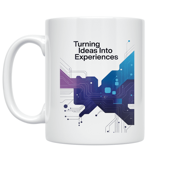 Turning Ideas Into Experiences - Tech Consultant - 11 oz Ceramic Coffee Mug