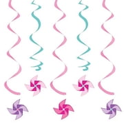 Turning One Girl Dizzy Danglers, 5-Pack
