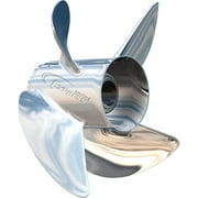 Turning Point Propellers 31431730 Express Mach4 Boat Propeller 13.25 x 17, 4 Blade Stainless Steel Right-Hand Rotation Standard