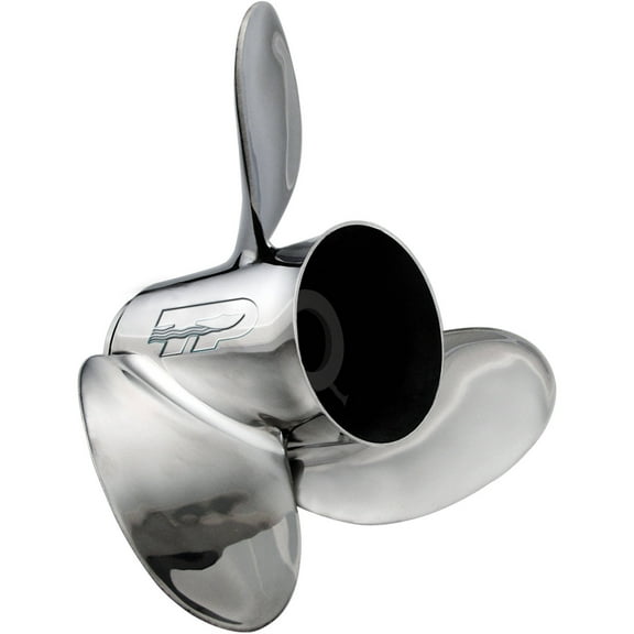 Turning Point Propellers 31432112 Express Mach3 Boat Propeller 13.25 x 21, 3 Blade Stainless Steel Right-Hand Rotation (Standard)