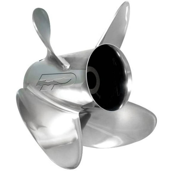 Turning Point Propellers 31502141 Express Mach4 Boat Propeller 14 x 21, 4 Blade Stainless Steel Left-Hand Rotation