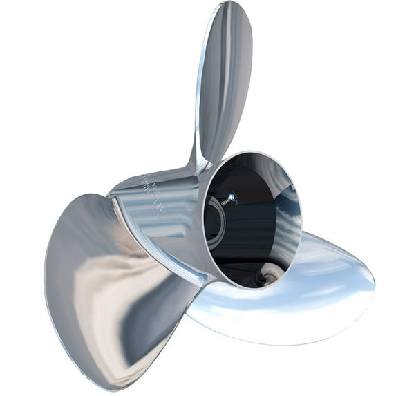 Turning Point Propellers 31512110 Express Mach3 OS Boat Propeller 15.6 x 21, 3 Blade Stainless Steel Right-Hand Rotation (Standard)