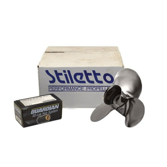 Turning Point Star 3.5 Boat Propeller C802212 | RH 12" x 12" Pitch SS