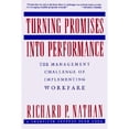 thumbnail image 1 of Pre-Owned Turning Promises (Paperback 9780231079631) by Professor Richard P Nathan, 1 of 1