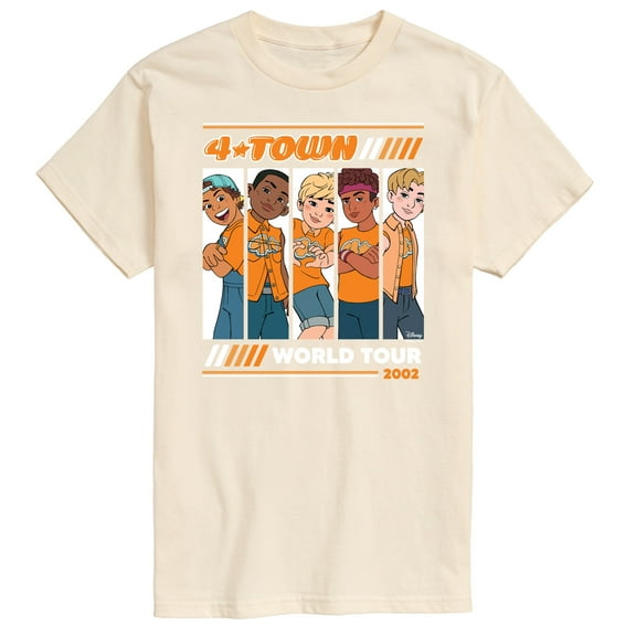 Turning Red - 4 Town 2002 Tour - Men's Short Sleeve Graphic T-Shirt