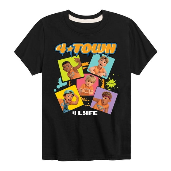 Turning Red - 4 Town 4 Lyfe - Youth Short Sleeve Graphic T-Shirt