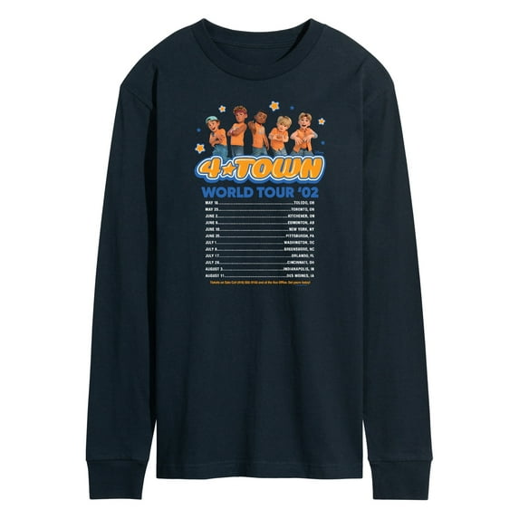 Turning Red - 4 Town World Tour - Men's Long Sleeve T-Shirt