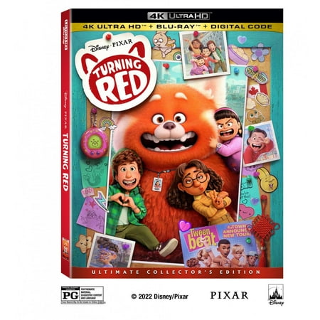 Turning Red (4K Ultra HD + Blu-Ray + Digital Code)