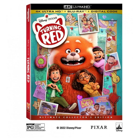 Turning Red (4K Ultra HD + Blu-Ray + Digital Code)