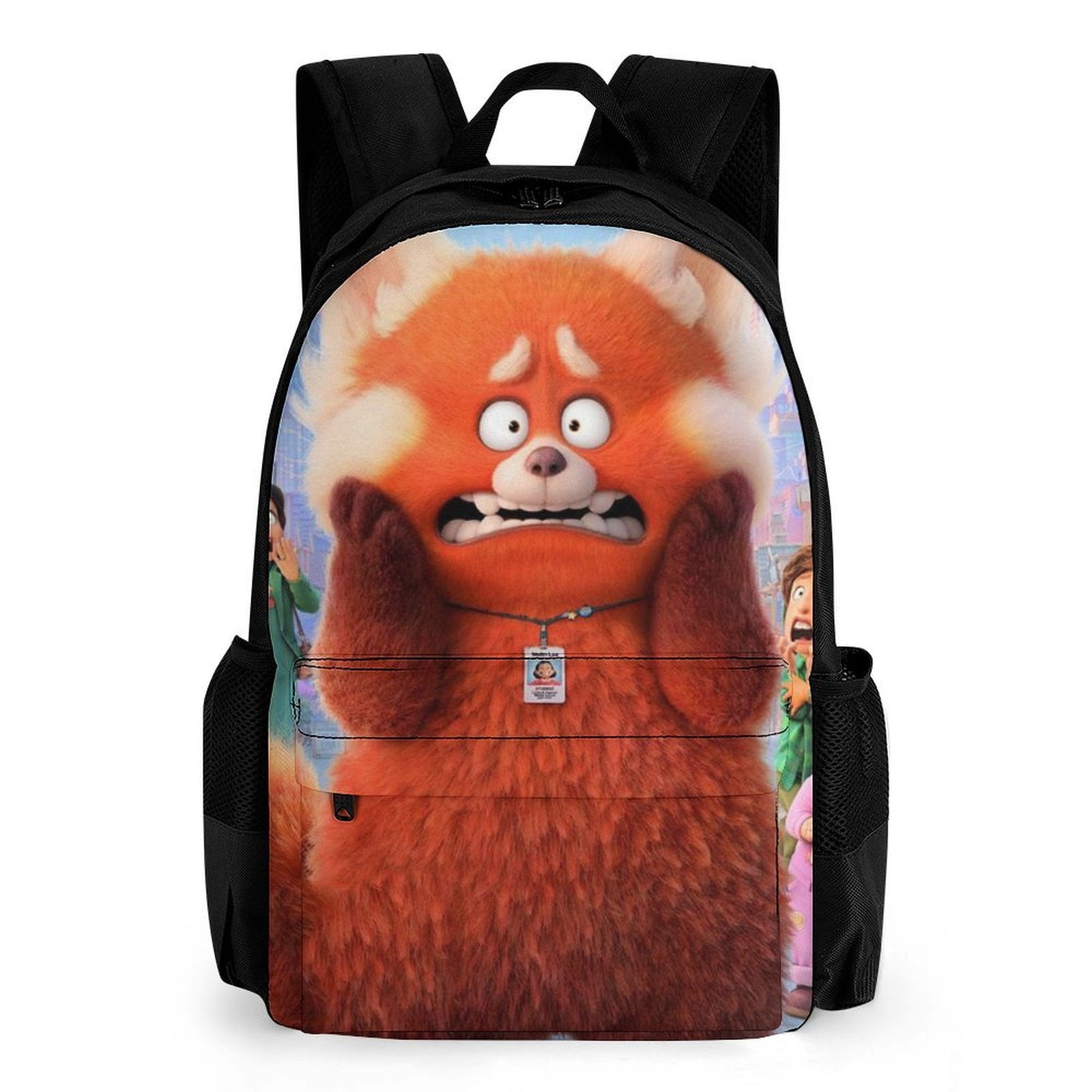 Turning Red Backpack Student Satchel Schoolbag Bookbag Laptop Bag ...