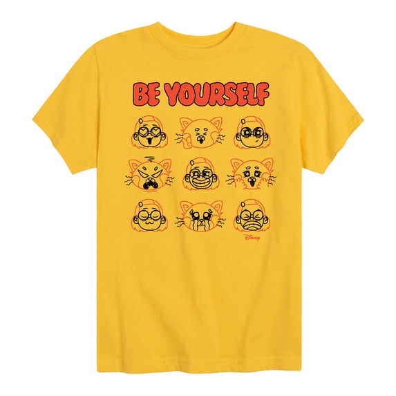 Turning Red - Be Yourself - Youth Short Sleeve Graphic T-Shirt