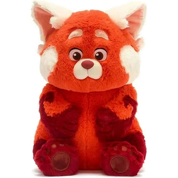 Turning Red Bear Plush Doll, 8-inch Red Meilin Panda Plush, Cute Stuffed Aminal Plush Doll Gift for Fans and Friends